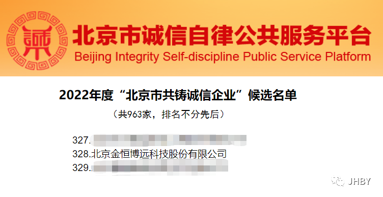 ok138太阳集团荣获“北京市共铸诚信企业”称号