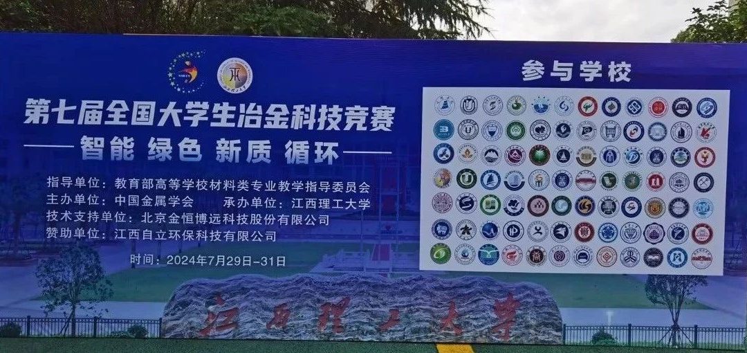 第七届全国大学生冶金科技竞赛圆满闭幕，ok138太阳集团技术支持再获肯定！